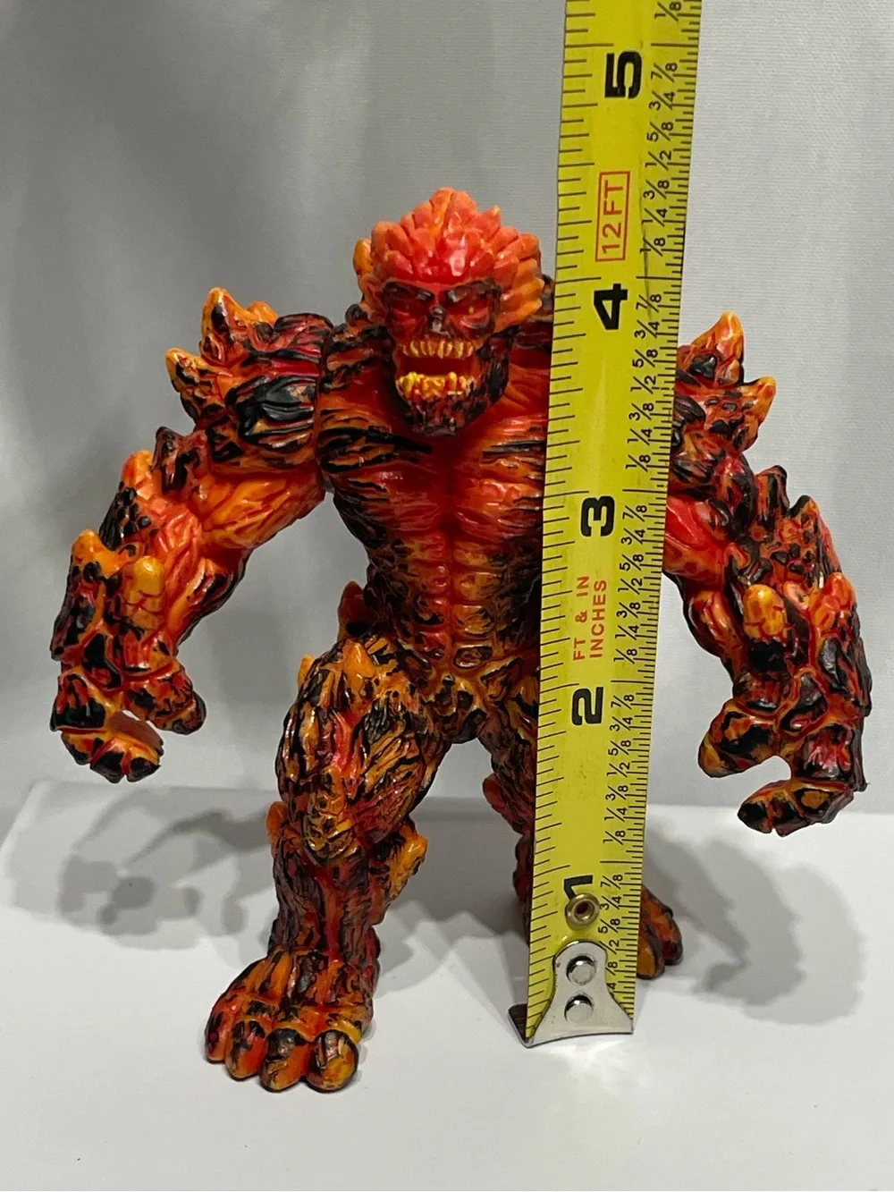 4.5” Schleich Eldrador Creatures Lava Golem figurine (#42447) Excellent Conditio